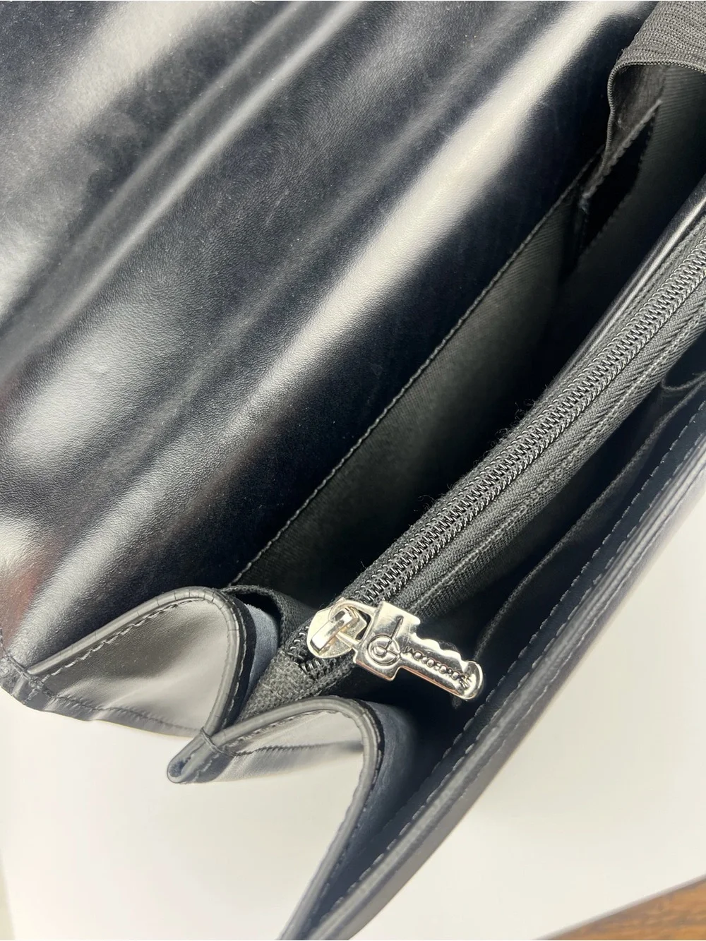 Jack Georges Elements Collection Flap Over Briefcase Handcreated Euro Leather